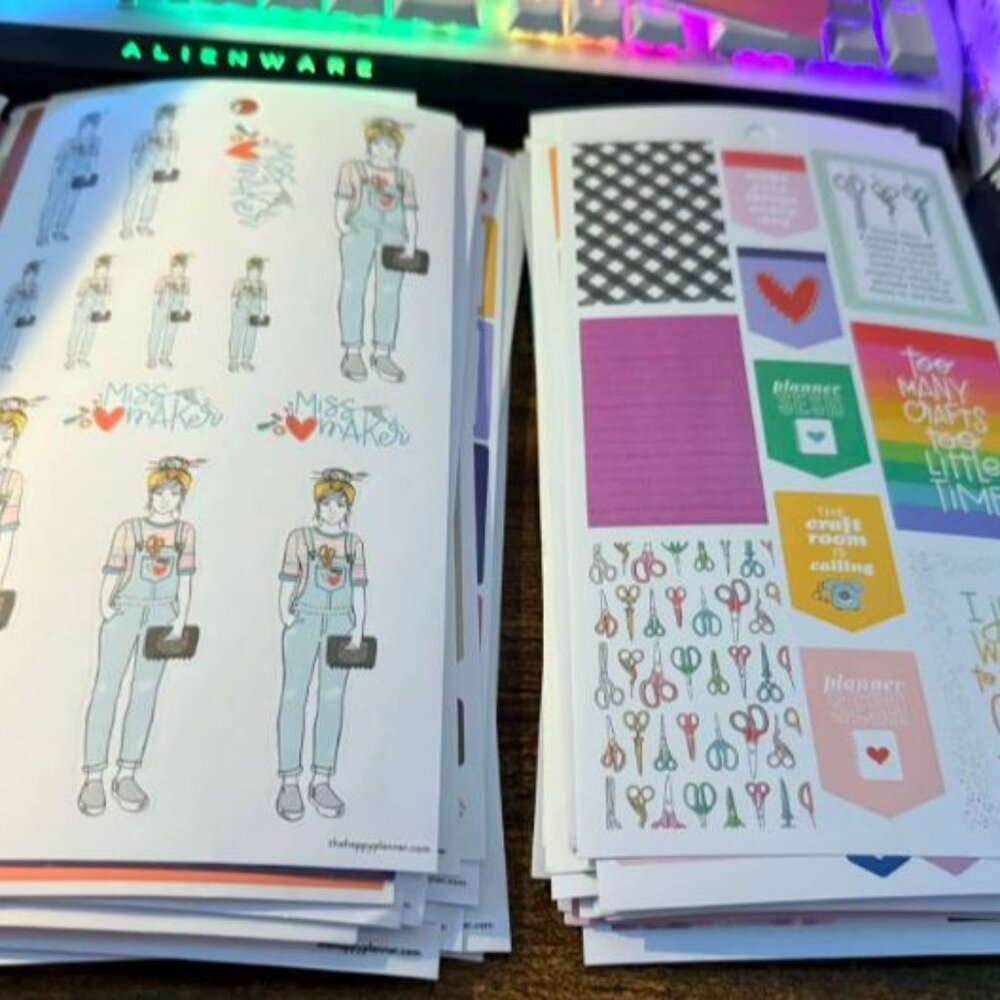 Happy Planner Sticker Bundles - different themes - see pics! 11 available_5